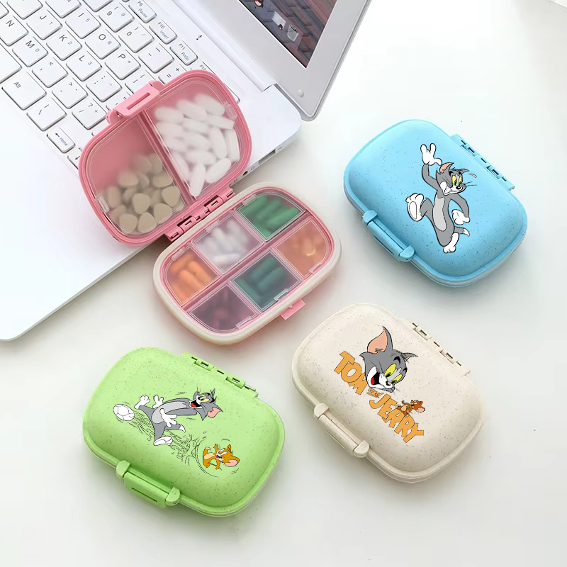 Boox Tablet Accessories - Tom and Jerry Portable Pills Organizer