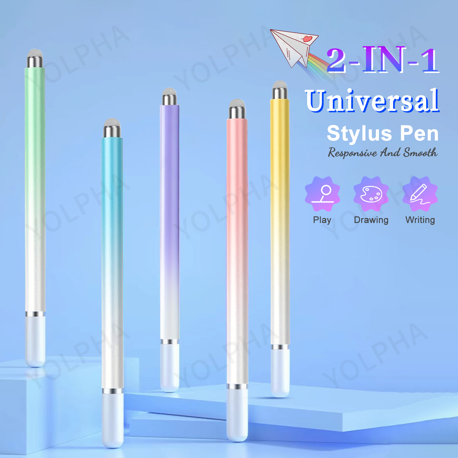 Huawei Tablet Accessories - 2 in 1 Universal Stylus Pen