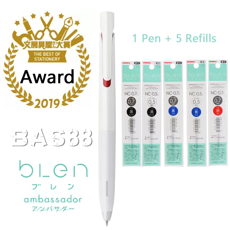 Zebra Tablet Accessories - Stationery Award Japanese Zebra Blen Ballpoint