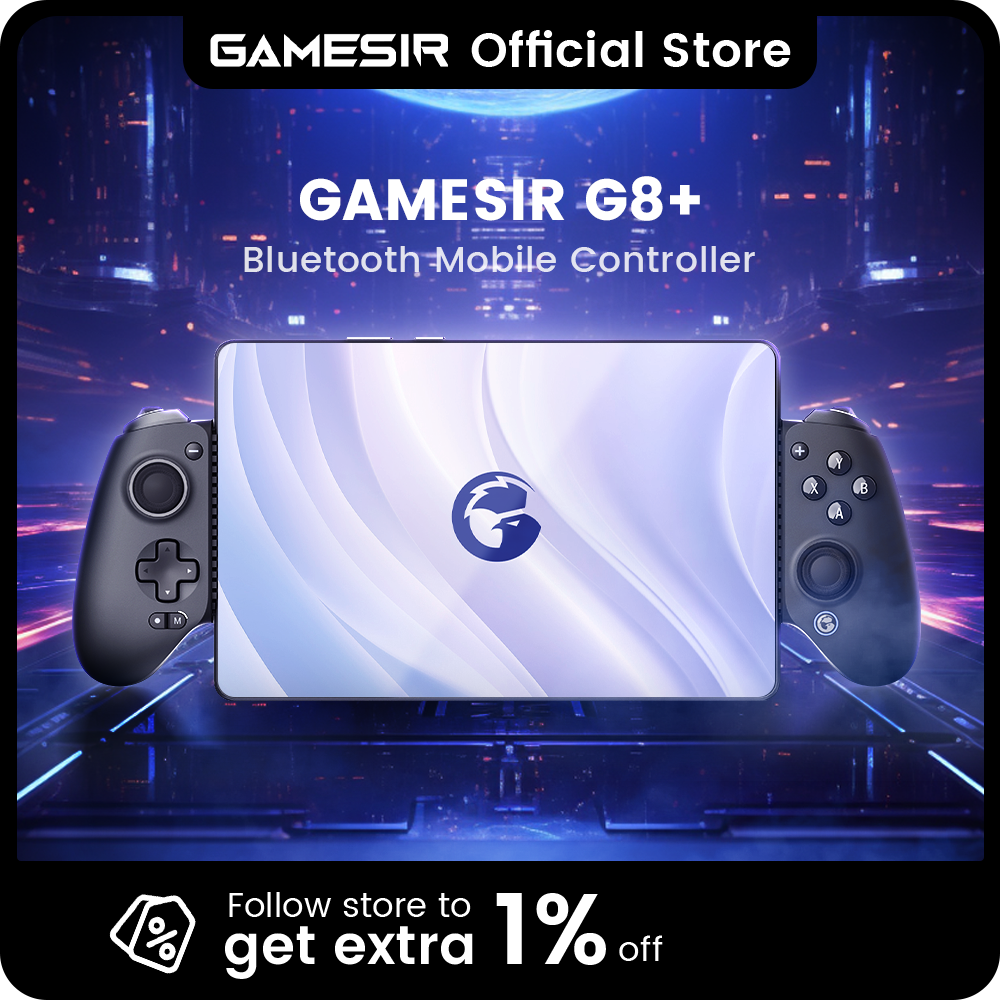 Tablet Gaming Accessories - ​​GameSir G8+ Bluetooth Gamepad Hall Effect
