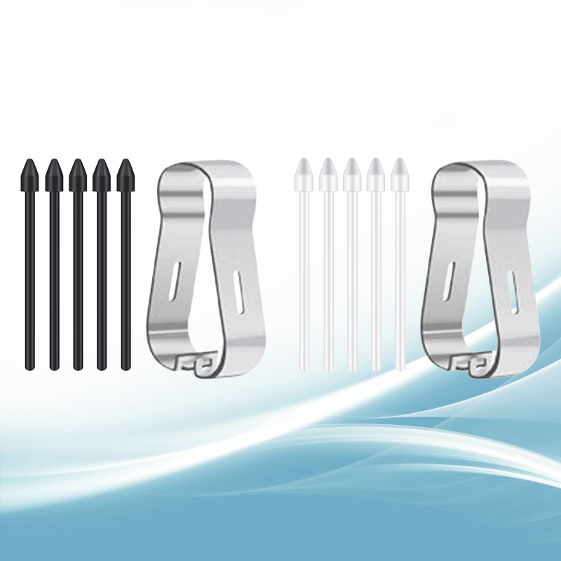 Tablet Stylus Accessories - Black/White Stylus Pen Tip Nibs Replacement