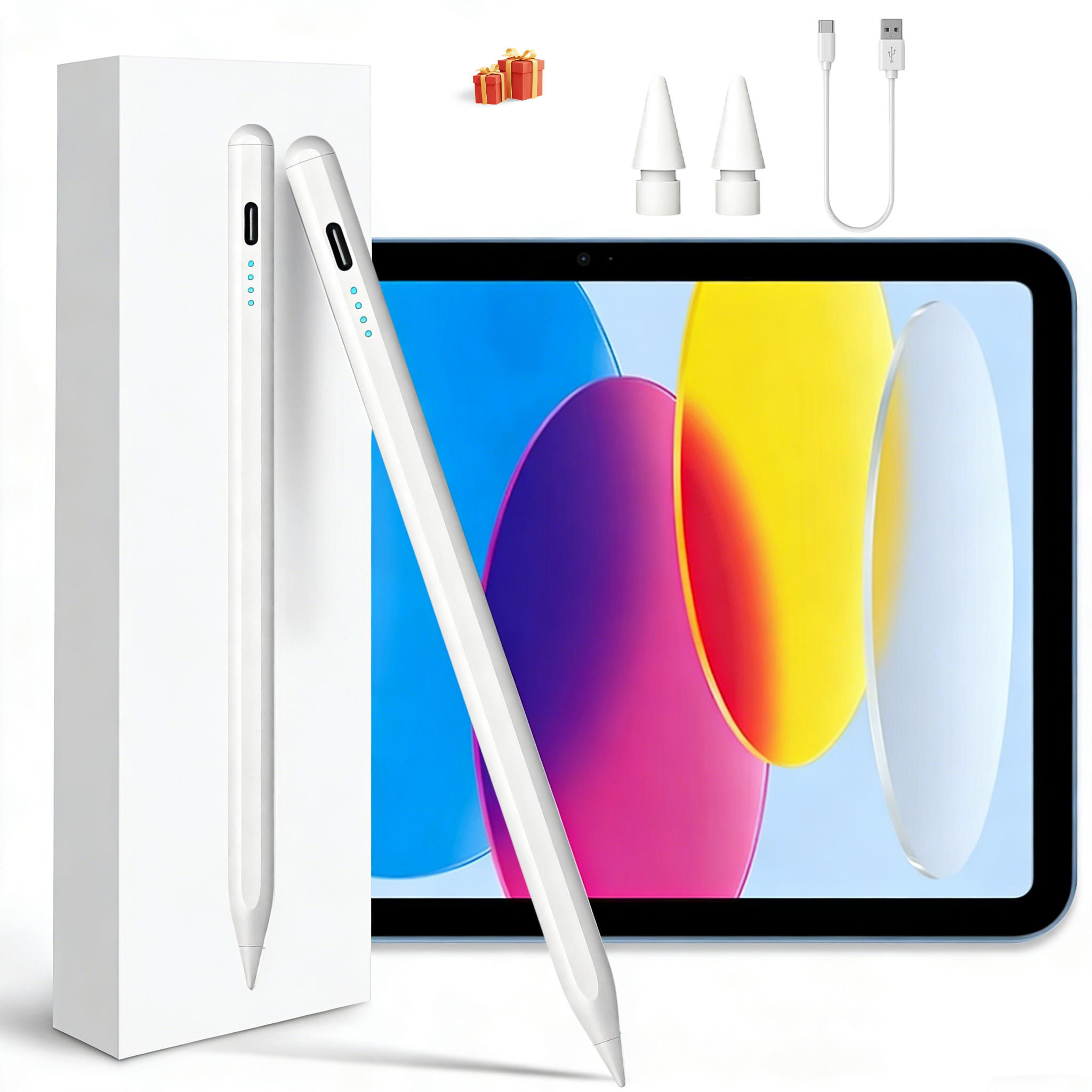 Tablet Stylus Accessories - For Apple Pencil Palm Rejection Power