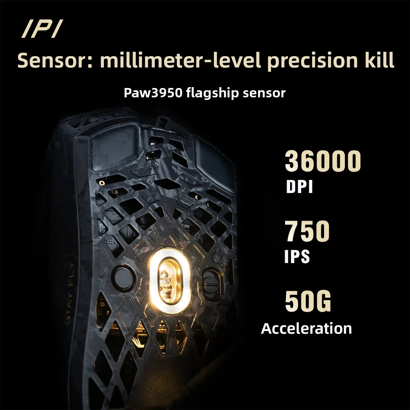 IPI STAY FLY Dual 8K PAW3950 M - Tablet Gaming Accessories บทวิจารณ์และราคา