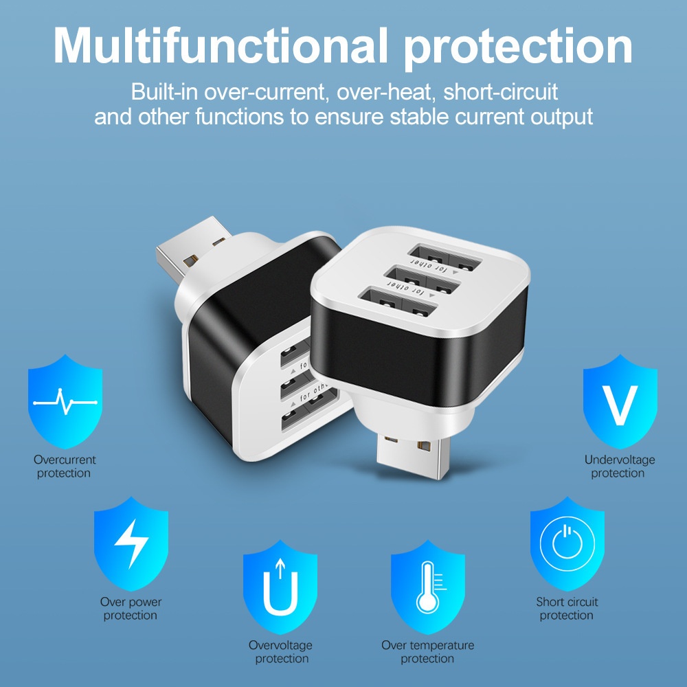 3 Port USB Slots Adaptor USB 3 - Huawei Tablet Accessories บทวิจารณ์และราคา