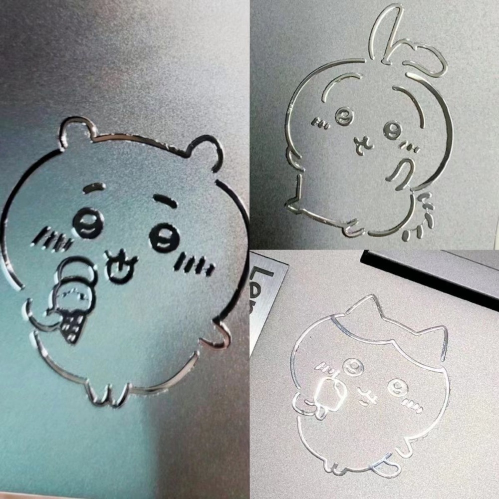 Chiikawa 3D Metal Stickers Cut - Fire Tablet Accessories บทวิจารณ์และราคา