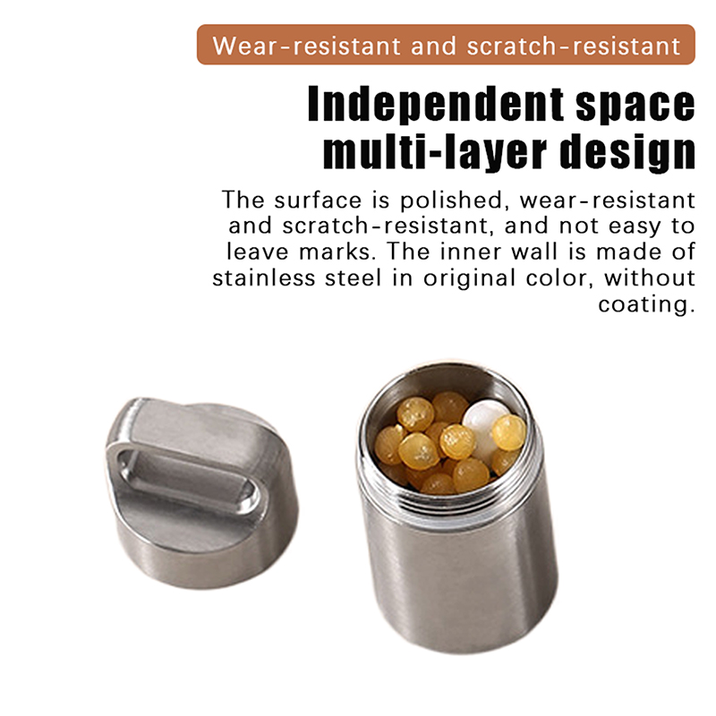 Mini Pill Box Pure Titanium/St - Boox Tablet Accessories บทวิจารณ์และราคา