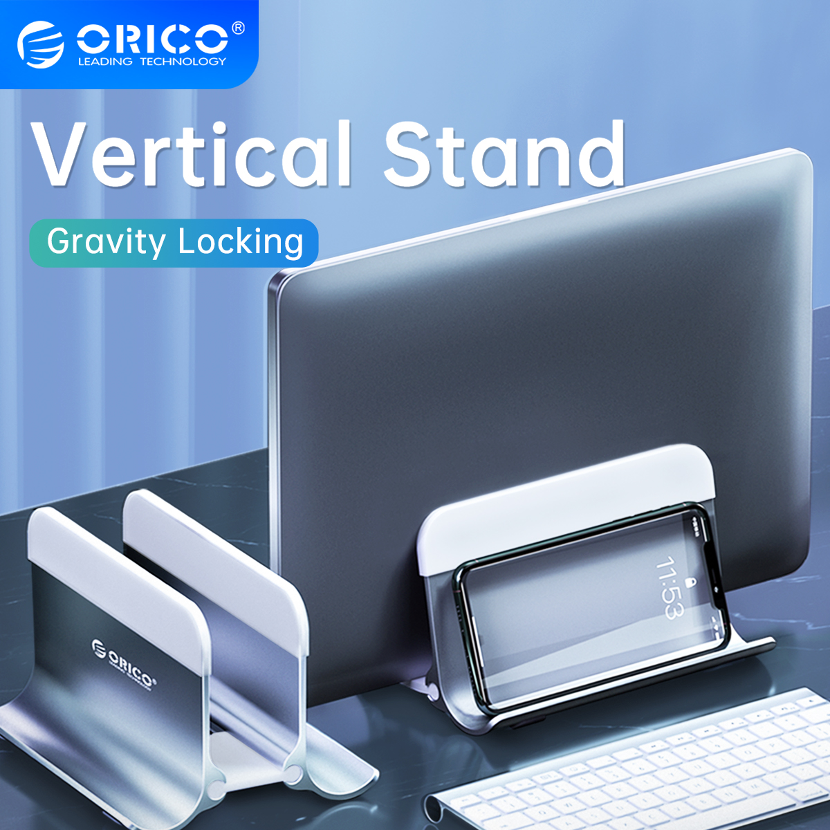 ORICO Aluminum Vertical Laptop - Dell Tablet Accessories บทวิจารณ์และราคา
