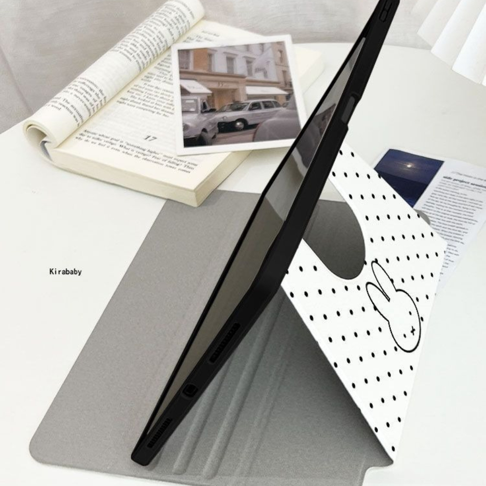 Kawaii Miffy Tablet Case with  - Fire Tablet Accessories บทวิจารณ์และราคา
