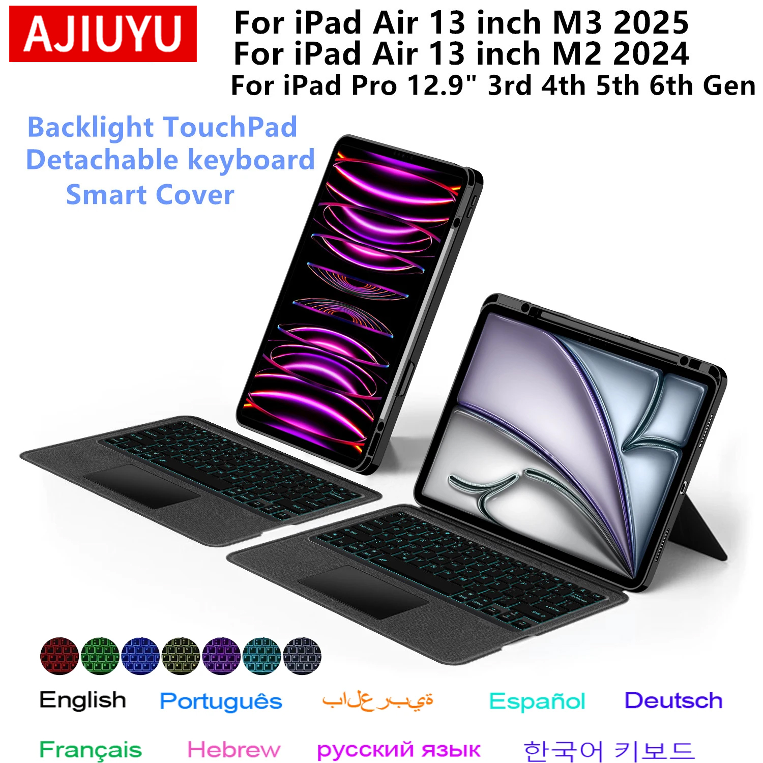 Magic Keyboard Case for iPad A - Boox Tablet Accessories บทวิจารณ์และราคา
