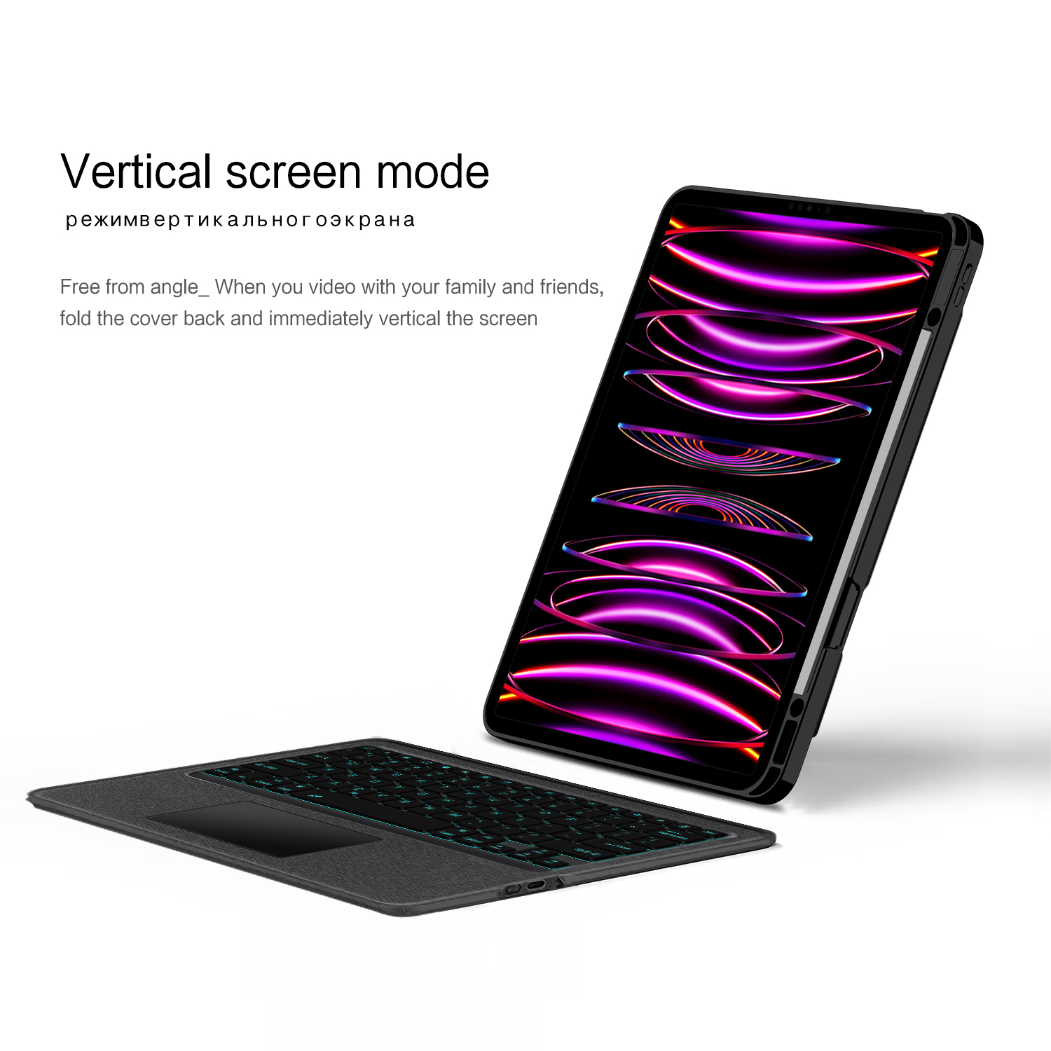 Magic Keyboard Case for iPad A - Boox Tablet Accessories บทวิจารณ์และราคา