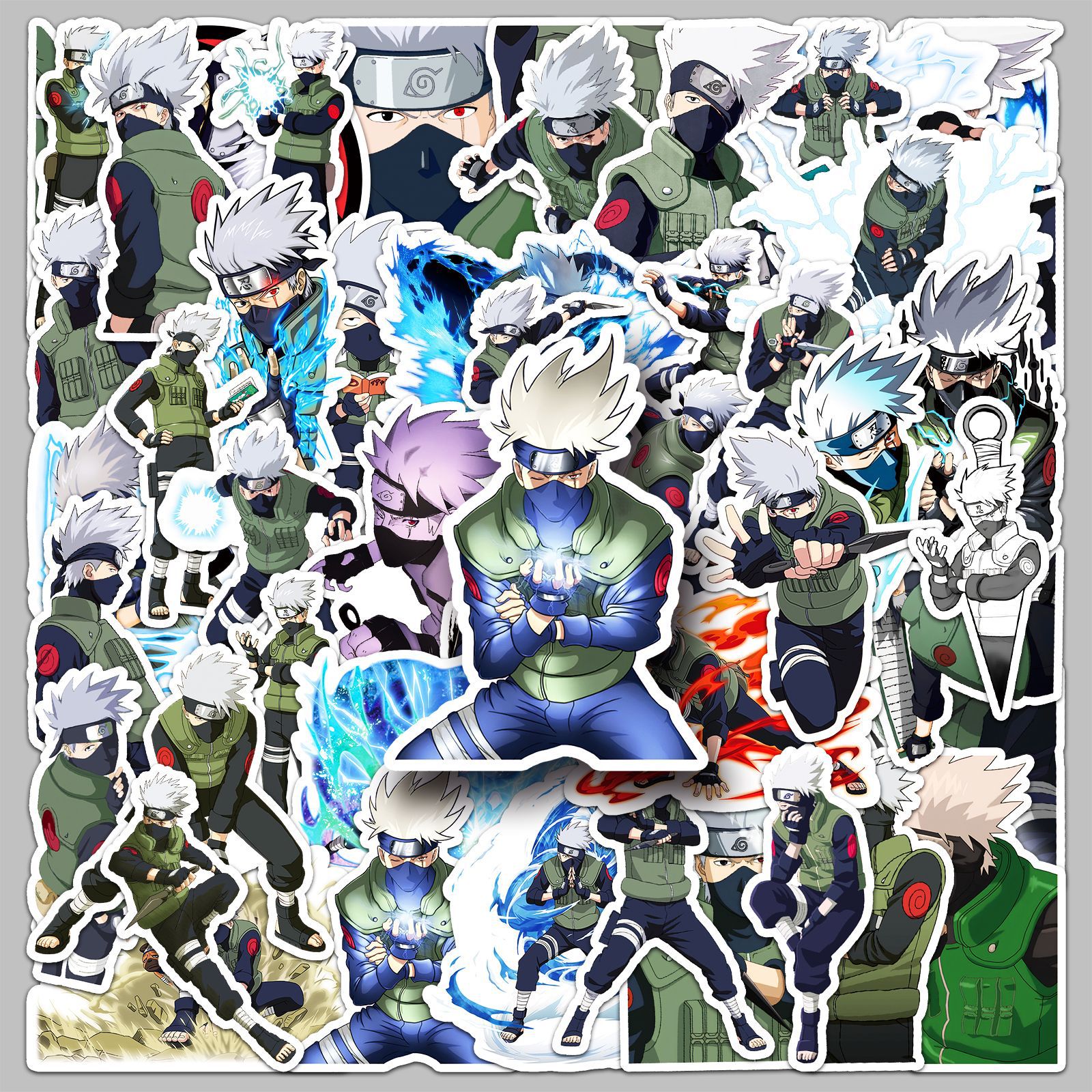 50pcs Anime Naruto Hatake Kaka - Tablet Accessories บทวิจารณ์และราคา