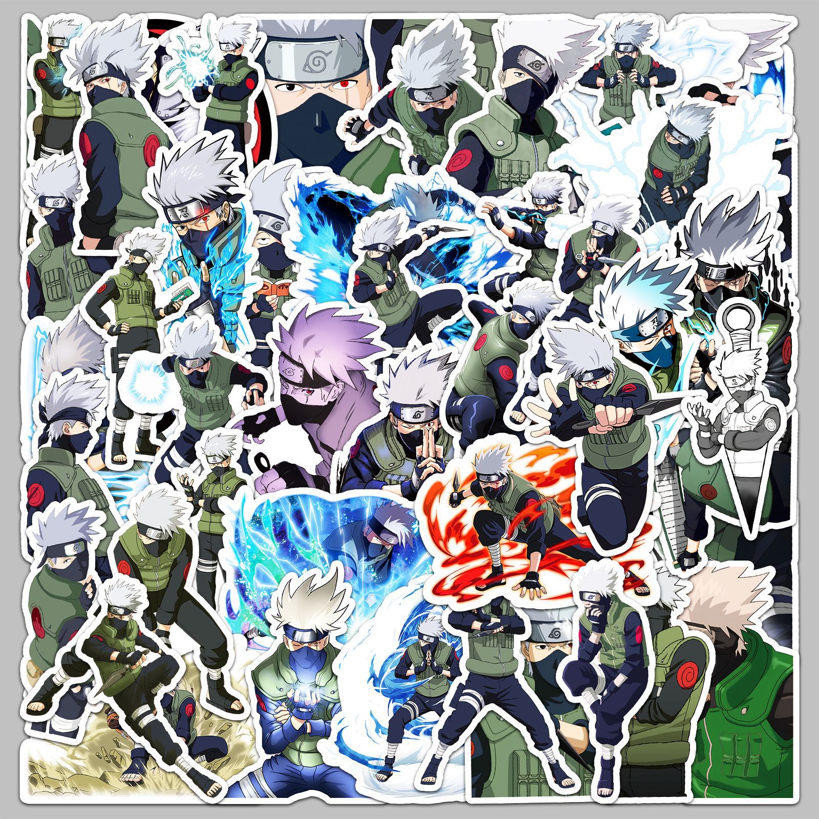 50pcs Anime Naruto Hatake Kaka - Tablet Accessories บทวิจารณ์และราคา
