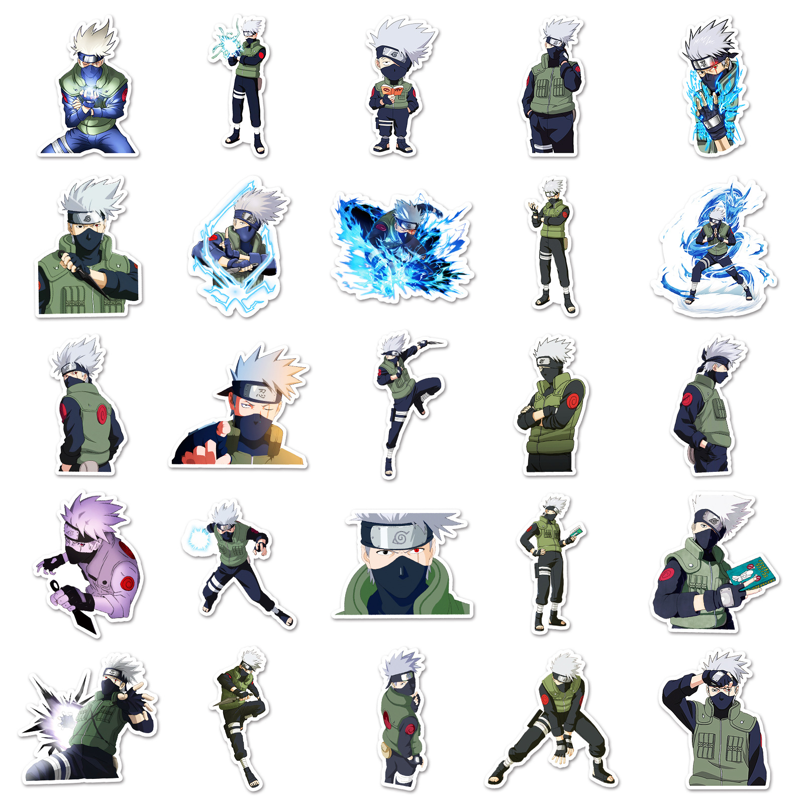 50pcs Anime Naruto Hatake Kaka - Tablet Accessories บทวิจารณ์และราคา