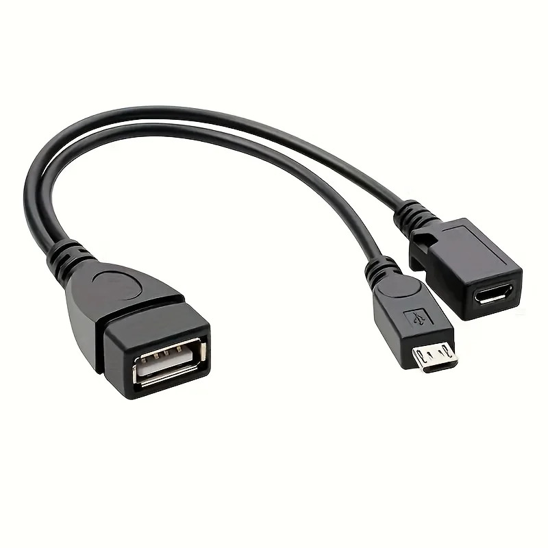 2-in-1 OTG USB to Micro USB Sp - Fire Tablet Accessories บทวิจารณ์และราคา