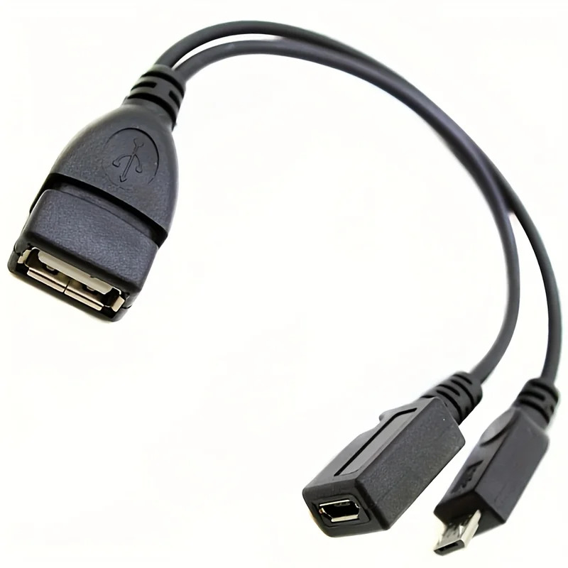 2-in-1 OTG USB to Micro USB Sp - Fire Tablet Accessories บทวิจารณ์และราคา