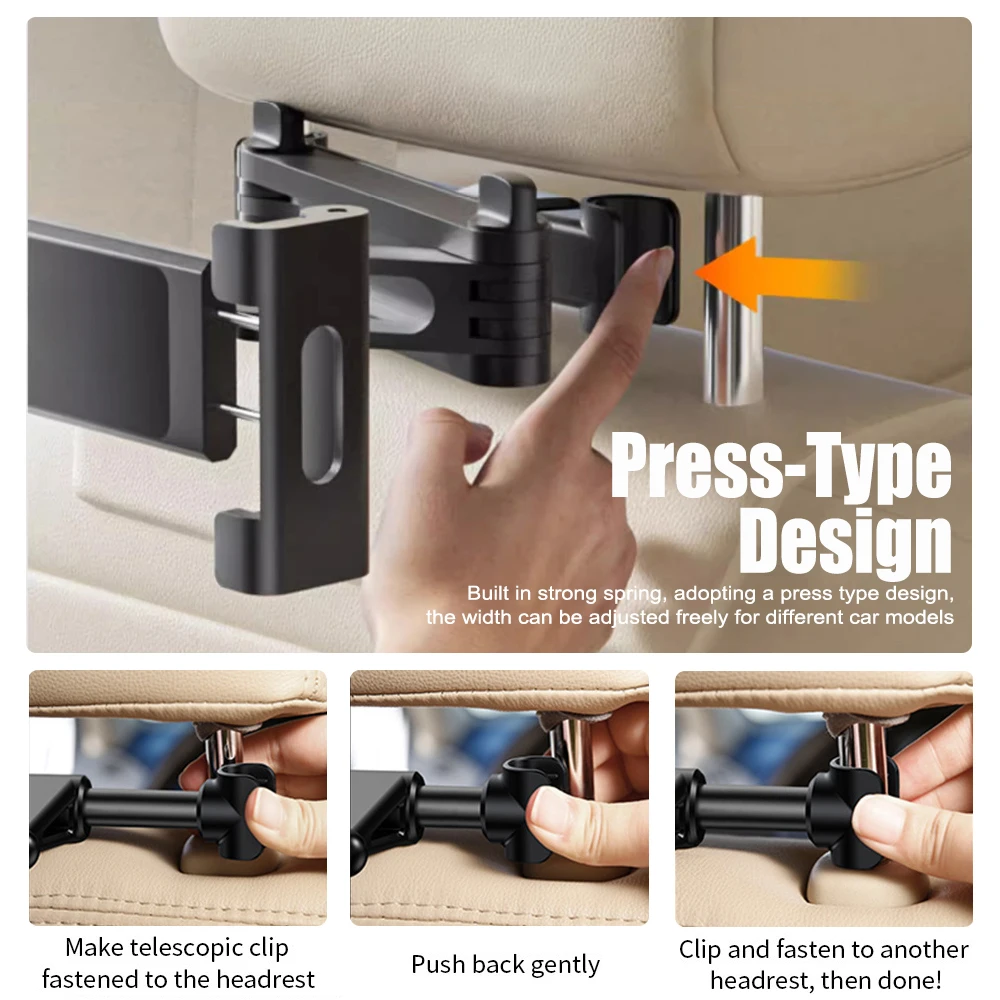 Foldable Car Phone Holder Back - Toddler Tablet Accessories บทวิจารณ์และราคา