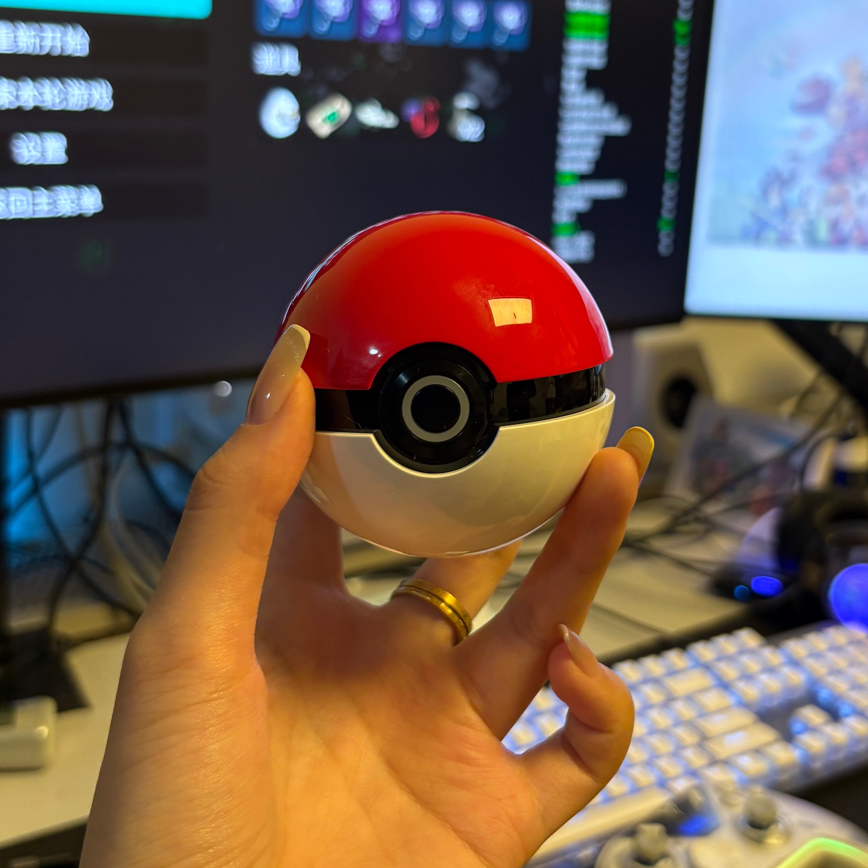 Pokemon Poke Ball Wireless PC  - Fire Tablet Accessories บทวิจารณ์และราคา