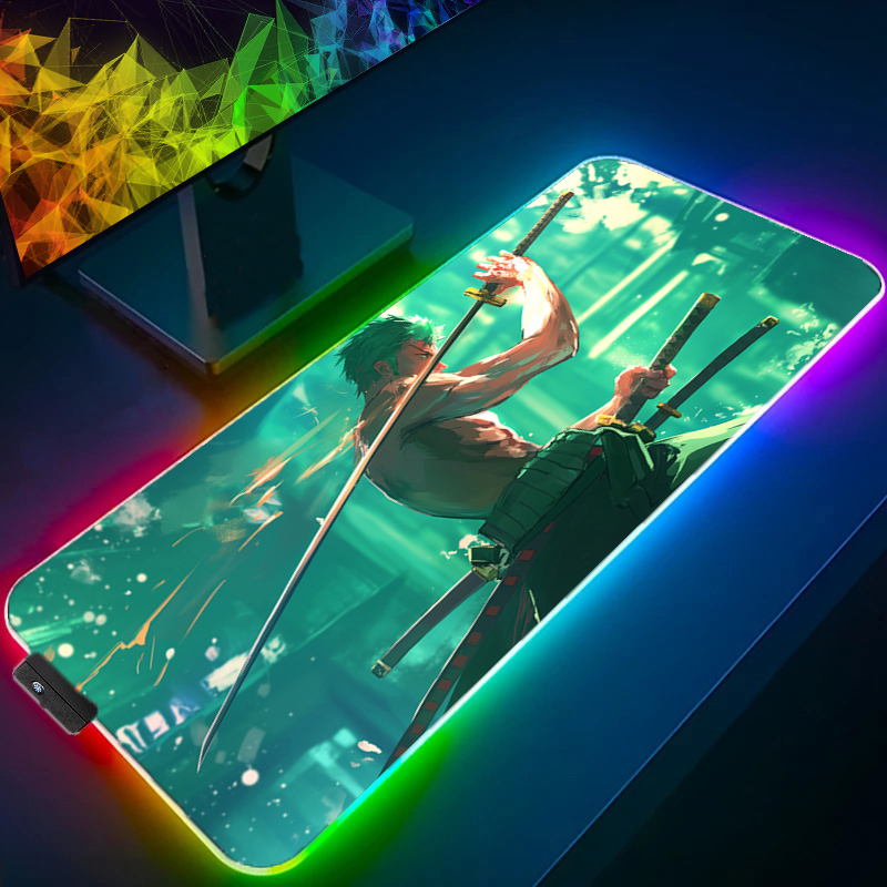 ONE PIECE Zoro Mouse Pad RGB G - Tablet Gaming Accessories บทวิจารณ์และราคา