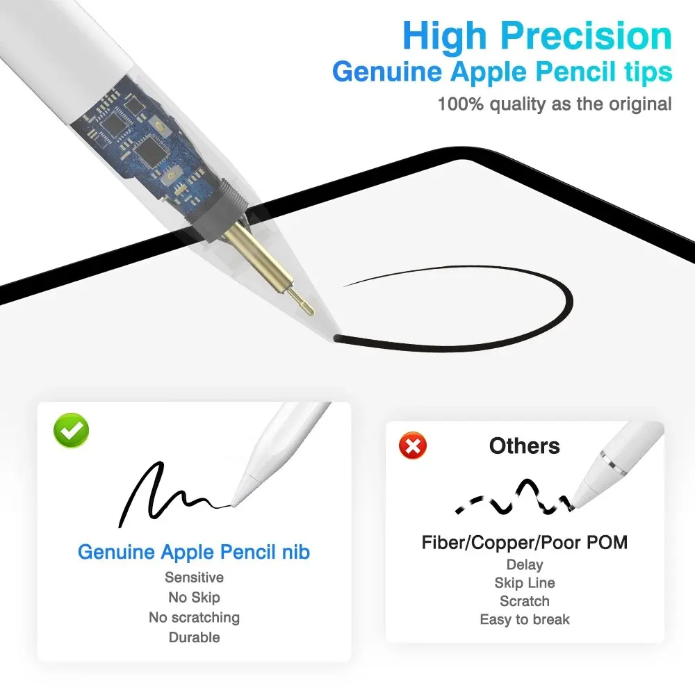 For Apple Original iPad Pencil - Tablet Stylus Accessories บทวิจารณ์และราคา