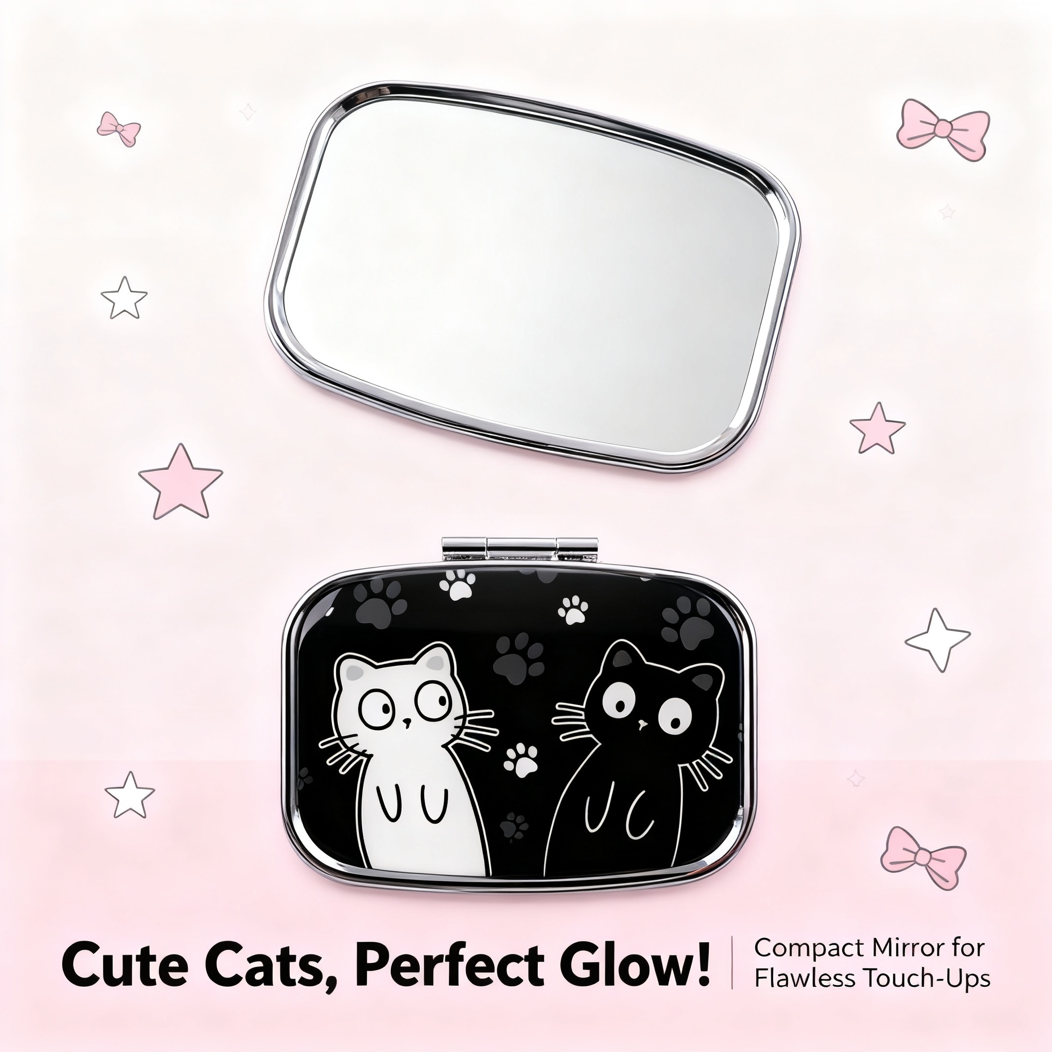 Cartoon Black And White Cat Tr - Tablet Accessories บทวิจารณ์และราคา
