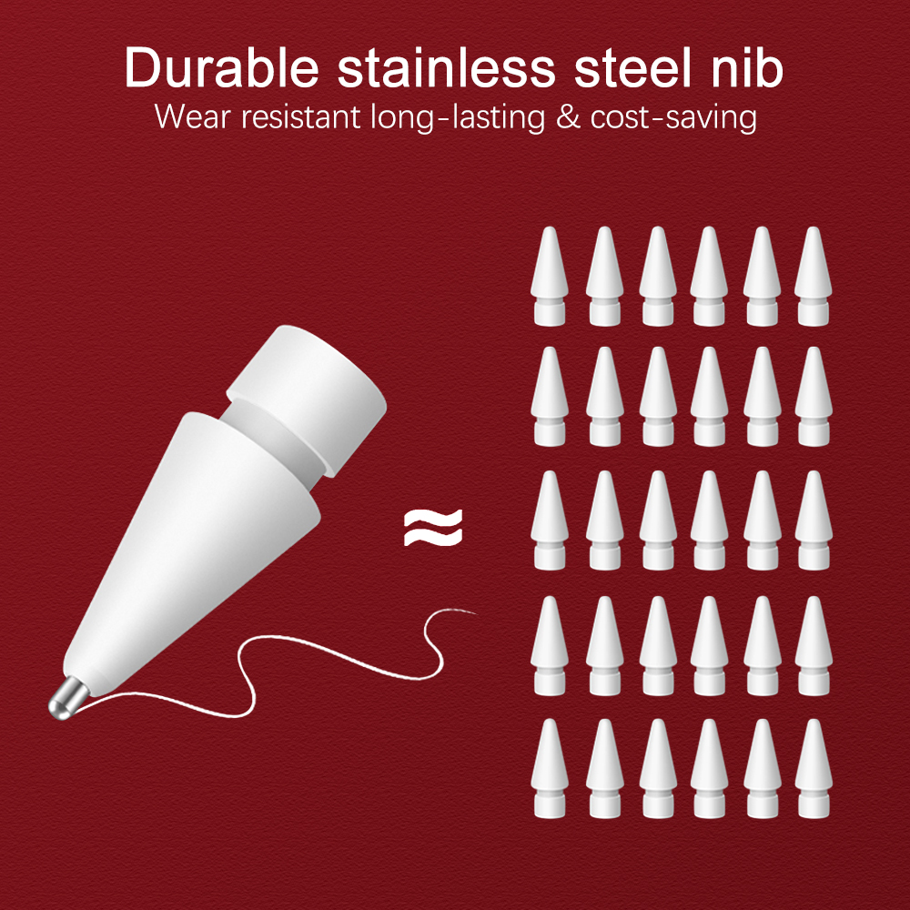 애플펜슬 펜촉 for Apple Pencil Nib T - Tablet Stylus Accessories บทวิจารณ์และราคา