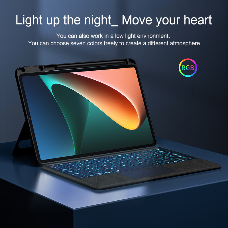 Magic Keyboard Case For Xiaomi - Redmi Tablet Accessories บทวิจารณ์และราคา