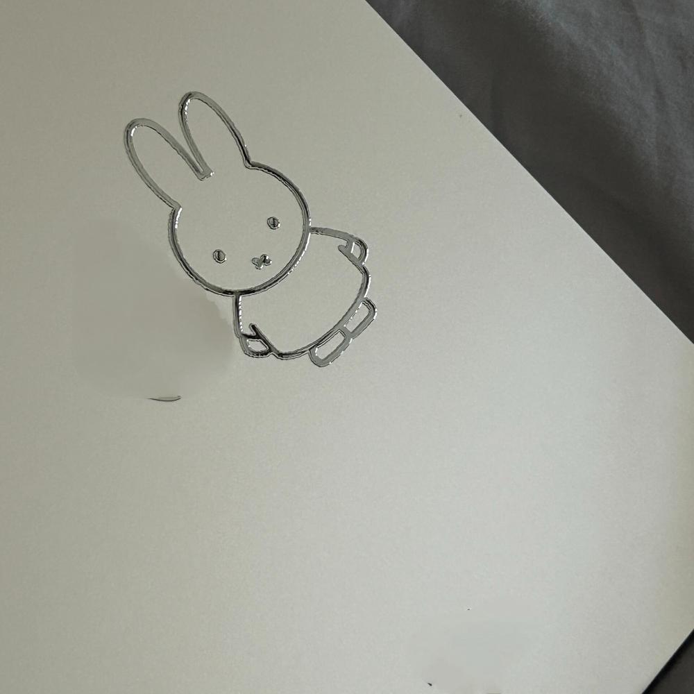 Miffy Rabbit  metal stickers h - Fire Tablet Accessories บทวิจารณ์และราคา