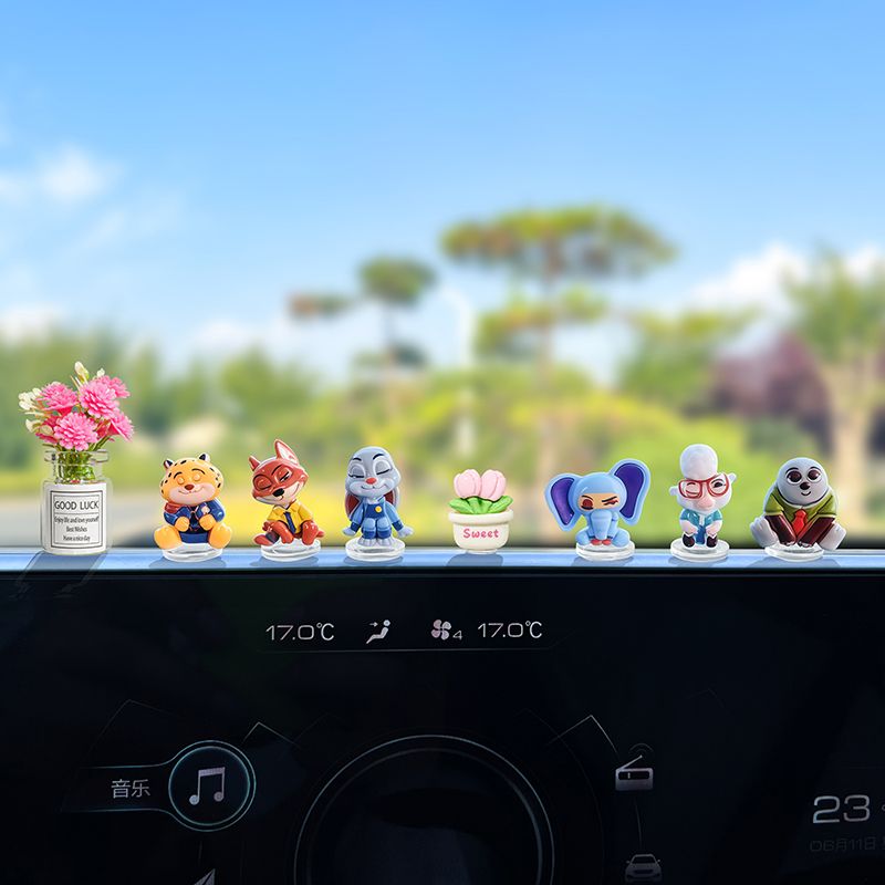 Zootopia cartoon car ornament  - Tablet Accessories บทวิจารณ์และราคา