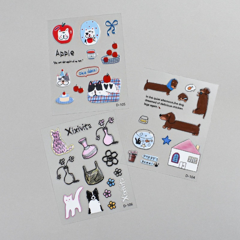 Cute Green Apple Cat Jelly Sti - Boox Tablet Accessories บทวิจารณ์และราคา