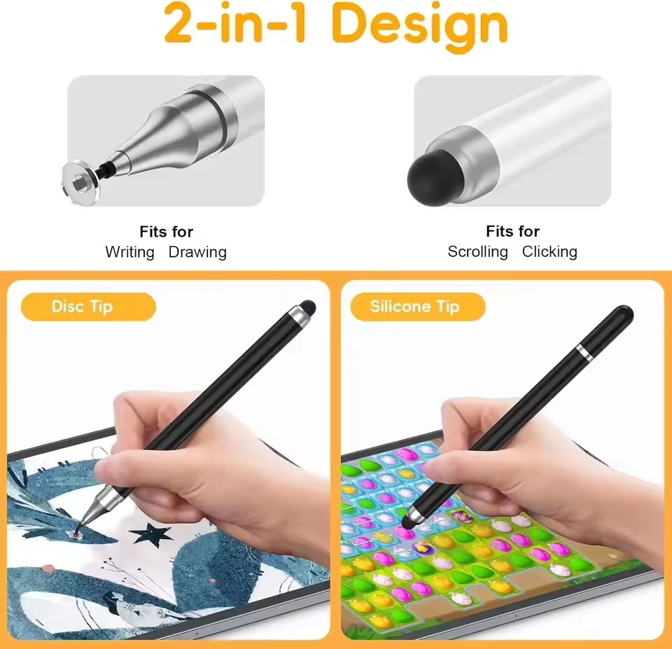 Universal Stylus Pen 2in1 for  - Tablet Stylus Accessories บทวิจารณ์และราคา
