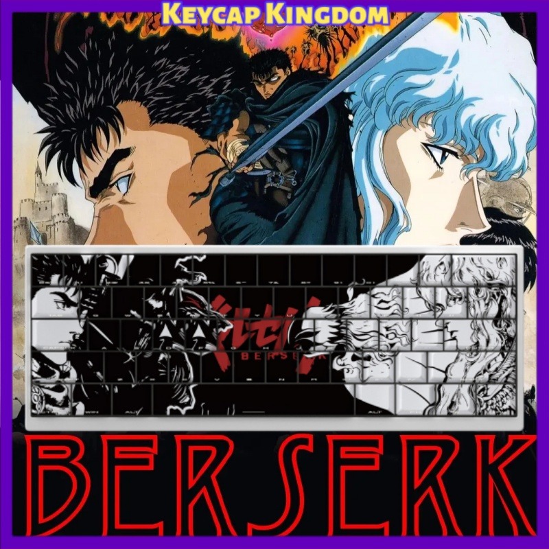 BERSERK Theme Anime Keycap 98  - Tablet Gaming Accessories บทวิจารณ์และราคา