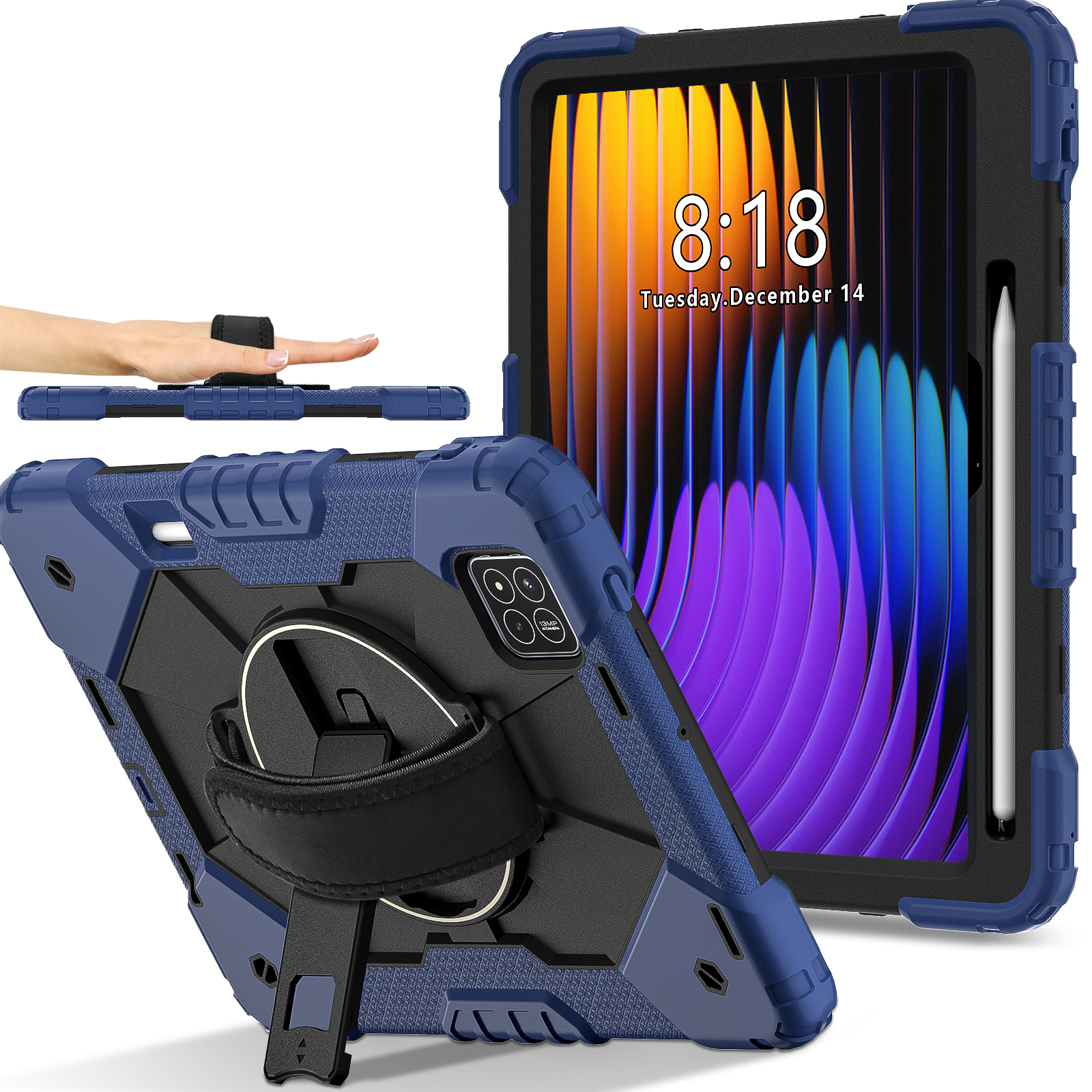 360 Rotation Stand Case For Xi - Redmi Tablet Accessories บทวิจารณ์และราคา