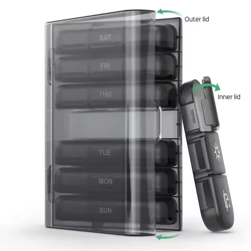 Weekly 7 Days Pill Organizer P - Boox Tablet Accessories บทวิจารณ์และราคา